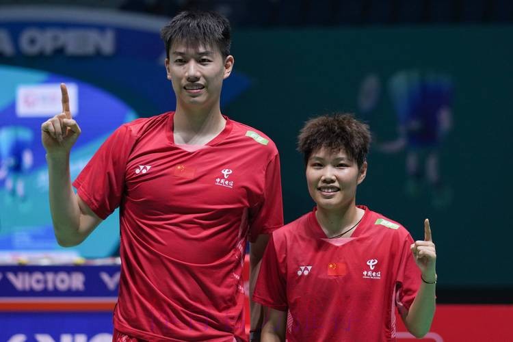 冯彦哲/黄东萍赢得混双冠军